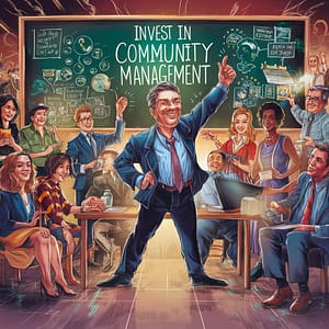 Invest in community management